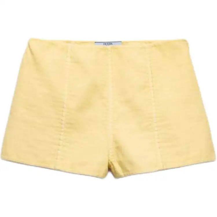 Prada Zip-Up Shorts