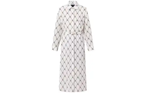 LOUIS VUITTON SS23 Long Sleeved Dress Women's White