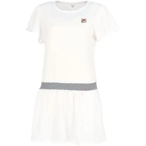 FILA Short Sleeved Dress Women's White