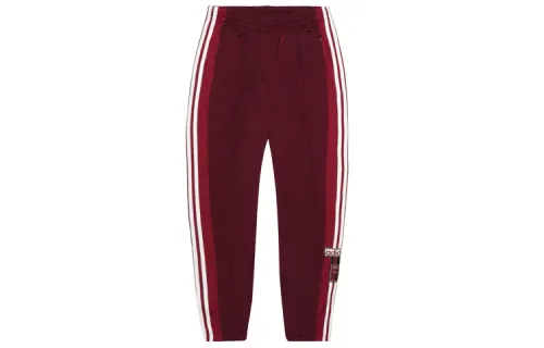 Adidas Originals Sports Pants Women's Burgundy Moderate