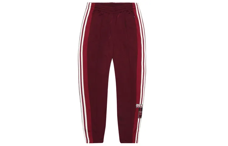 Adidas Originals Sports Pants Women's Burgundy Moderate