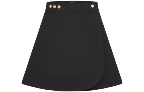 LOUIS VUITTON Casual Short Skirts Women's Black