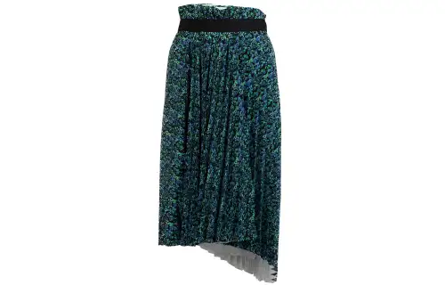 Balenciaga Casual Long Skirt Women's Green