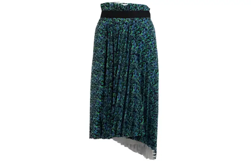 Balenciaga Casual Long Skirt Women's Green