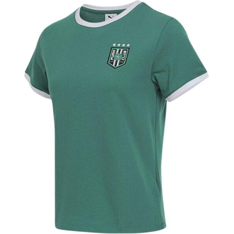 Женская футболка PUMA BEHIND THE GREEN (зеленая)
