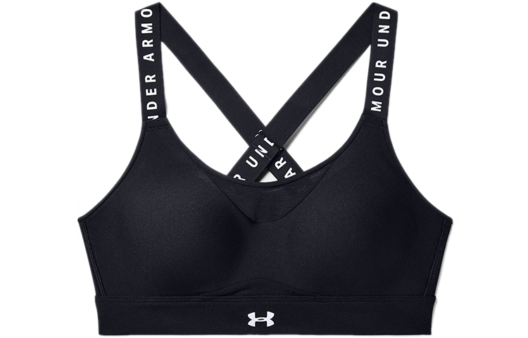 Женский спортивный бюстгальтер Under Armour Infinity (черный)
