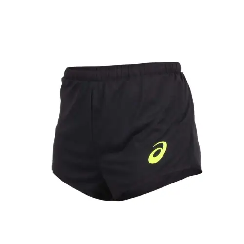 Asics Casual Shorts Women's Black Fluorescent Green