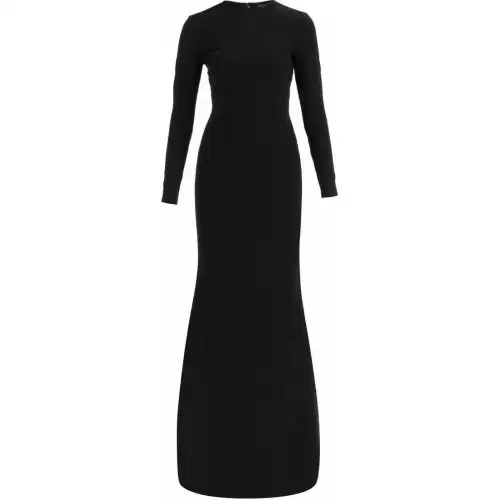 Balenciaga Long-sleeved Jersey Gown