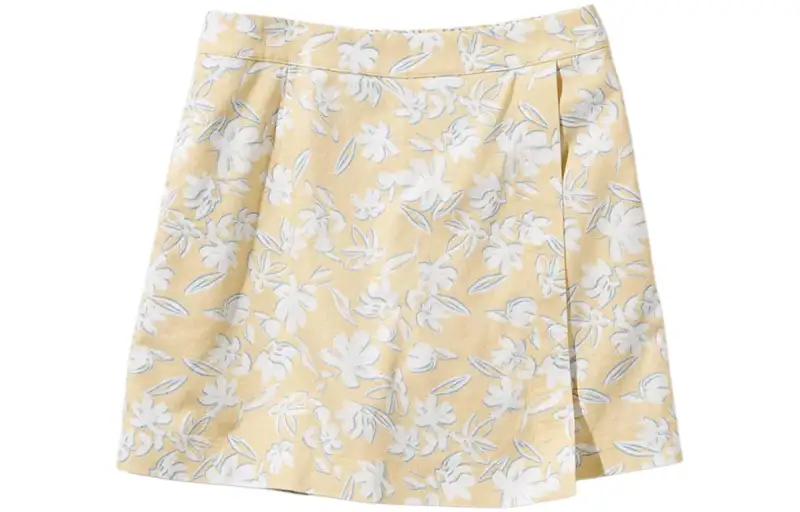 UNIQLO Casual Shorts Women's Apricot Yellow
