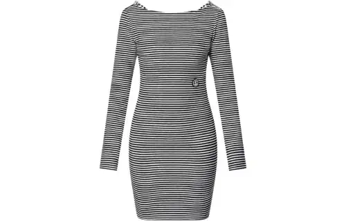 LOUIS VUITTON Open Back Striped Dress