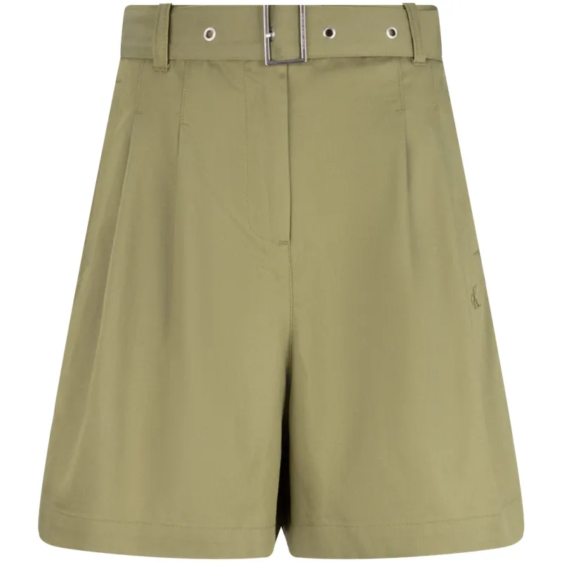 CALVIN KLEIN Casual Shorts Women's Rosemary Green