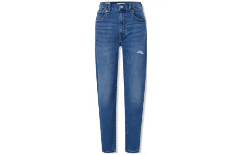 Levis Jeans Women's Blue Moderate Tapered Pants