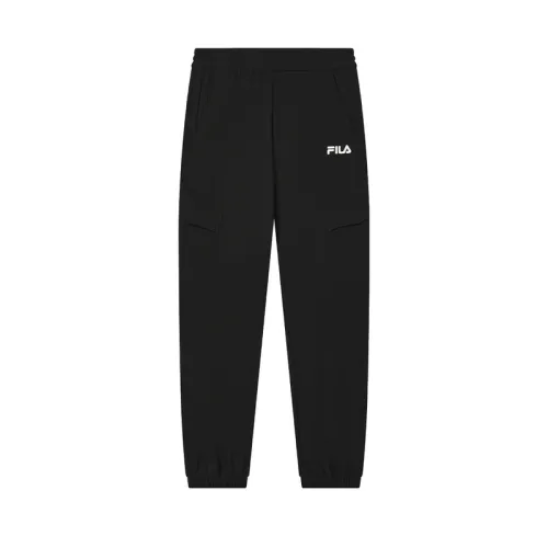 FILA Knitted Sweatpants Women's Jet Black