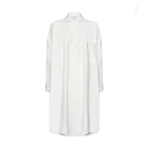 Bottega Veneta Half Buttoned Shirt Dress
