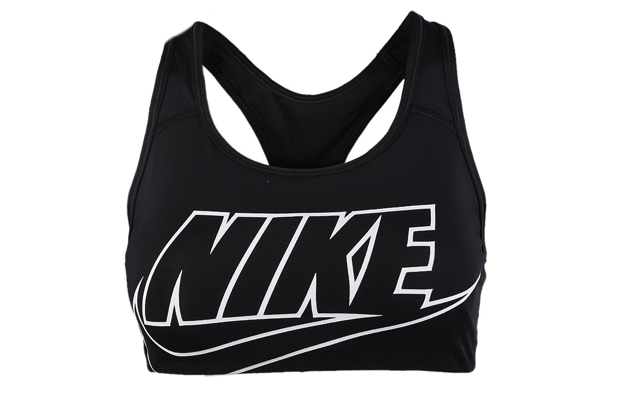 Женская футболка Nike Dri-Fit Swoosh (черная)
