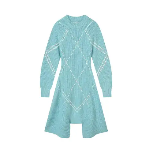 FILA Long Sleeved Dress Women's Smoke Blue
