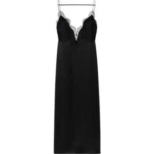GUCCI Slip Dresses Women's Black