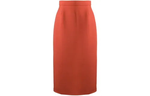 PRADA Casual Long Skirt Women's Red