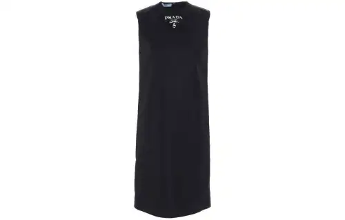 PRADA Sleeveless Dress Women's Black