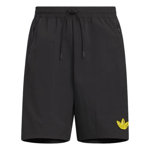 Adidas Originals TrefoilBadge Casual Shorts Men's Black