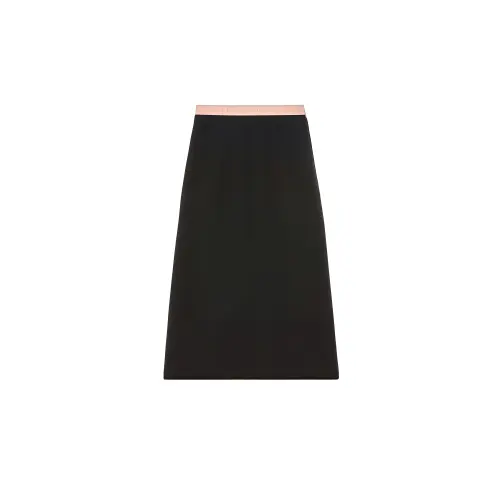 GUCCI FW21 Casual Long Skirt Women's Black