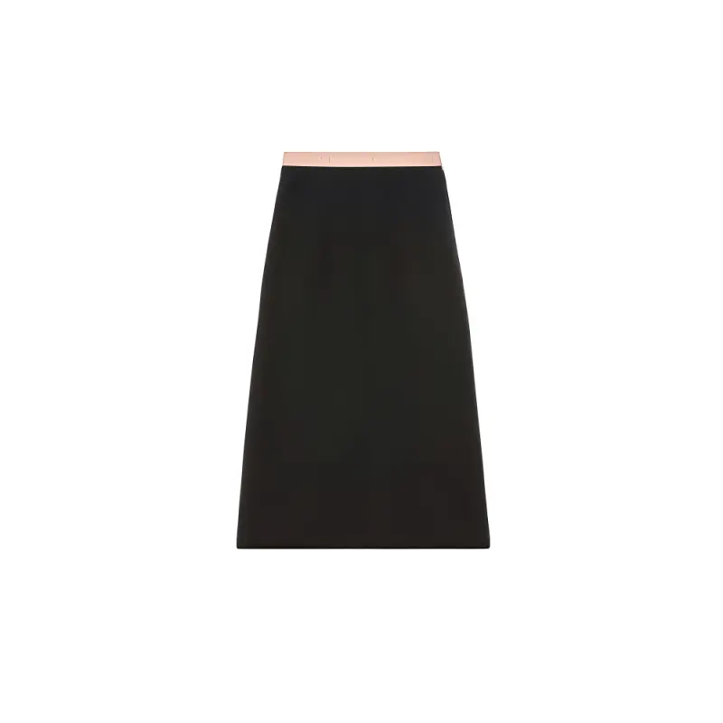 GUCCI FW21 Casual Long Skirt Women's Black