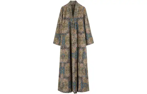Loro Piana Kamilah Dress Long Sleeved Dress Women's Blue