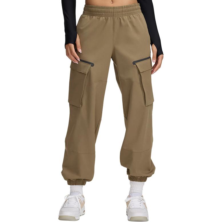 Женские брюки-карго Under Armour Unstoppable Cargo Pants (хаки)