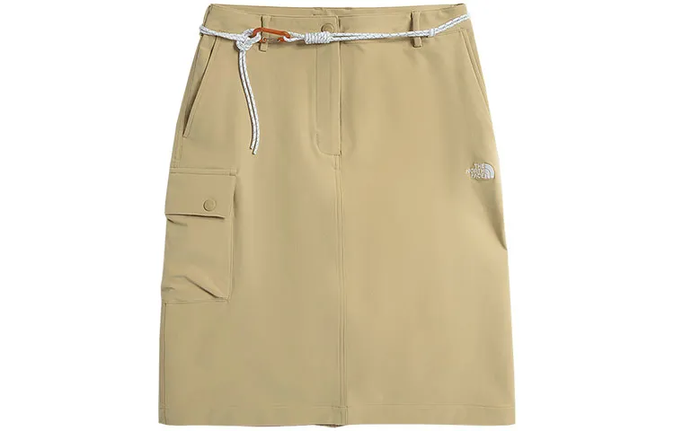 THE NORTH FACE Casual Long Skirt Women's Khaki