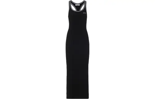 MIU MIU FW23 Sleeveless Dress Women's Black