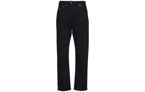 PRADA Jeans Women's Black Moderate Straight Fit Pants