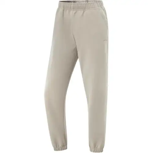 Li Ning Knitted Sweatpants Women's Khaki