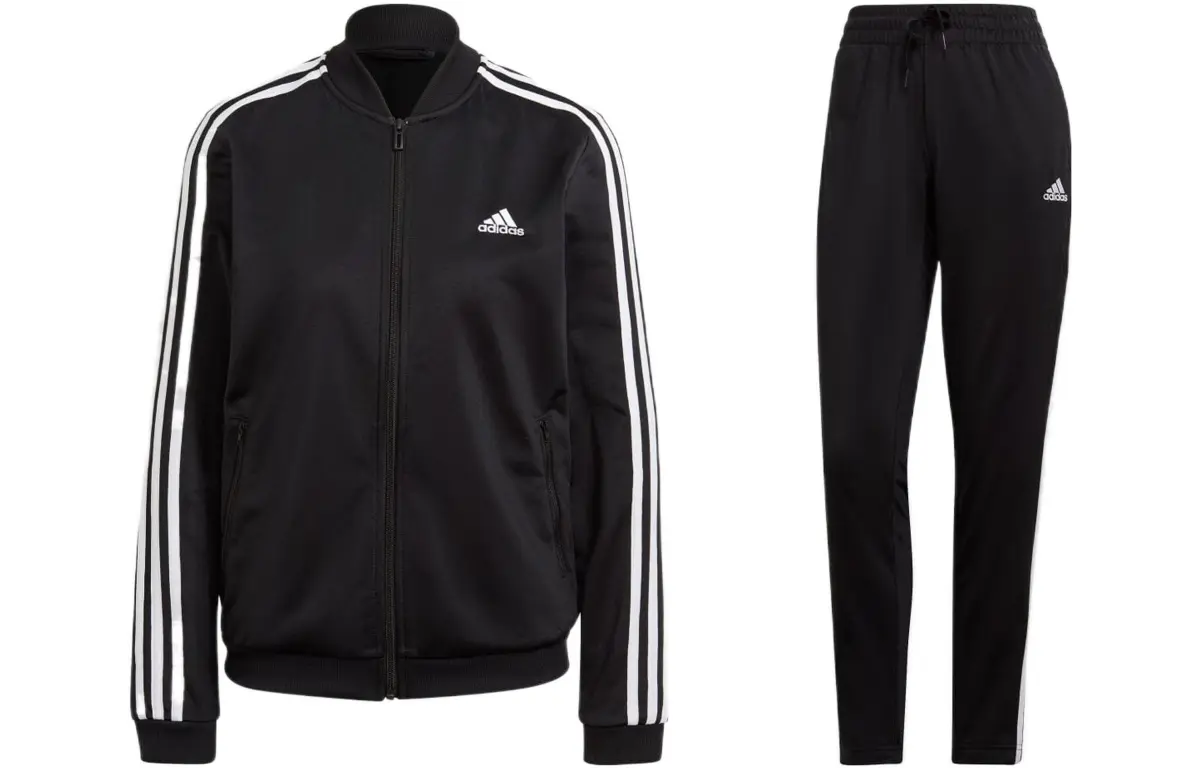 Adidas Free Shipping With AdiClub Essentials 3 Stripes Track Suit