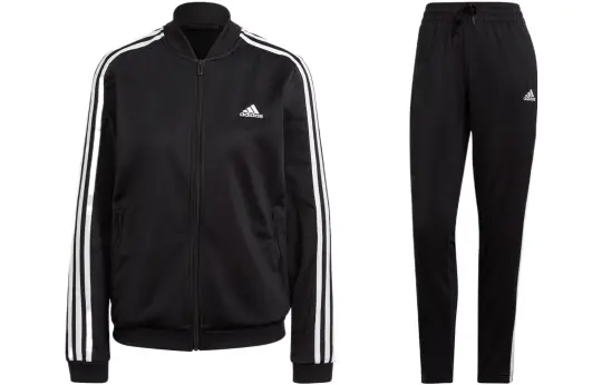 Adidas Free Shipping With AdiClub Essentials 3 Stripes Track Suit