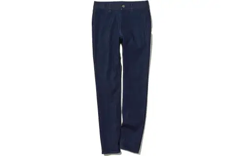 UNIQLO Jeans Women's Navy Blue Moderate Straight Fit Pants