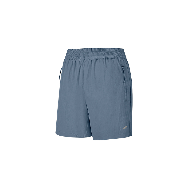 Skechers Casual Shorts Women’s Navy Blue Gray 027C