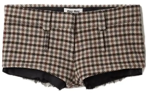 MIU MIU Casual Shorts Women's Brown