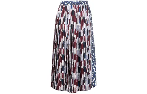 PRADA FW21 Casual Long Skirt Women's Multicolor