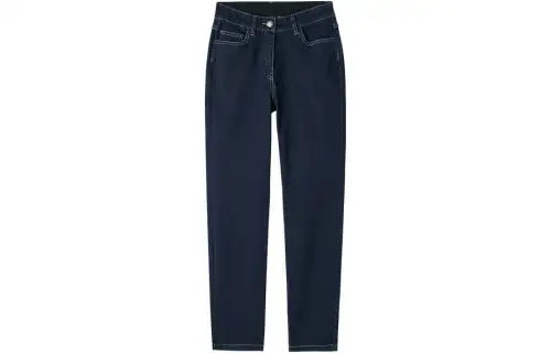 Skechers x YAZUANXILIE SS24 Jeans Women's Denim Dark Blue