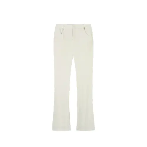 Anta Variety Training Collection Knitted Sweatpants Women's Wheat Grain Gray