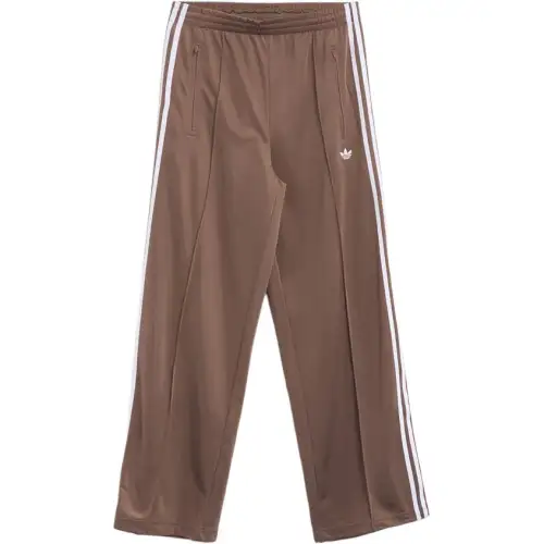 Adidas Women's Adicolor Classic Firebird Loose Track Tracksuit Bottoms Trace Brown