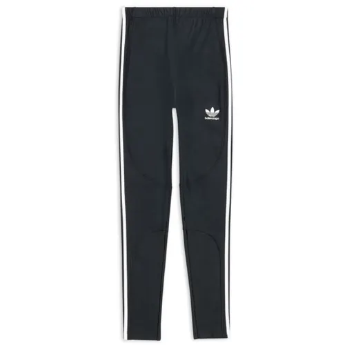 Balenciaga X Adidas Women's Athletic Leggings Black White