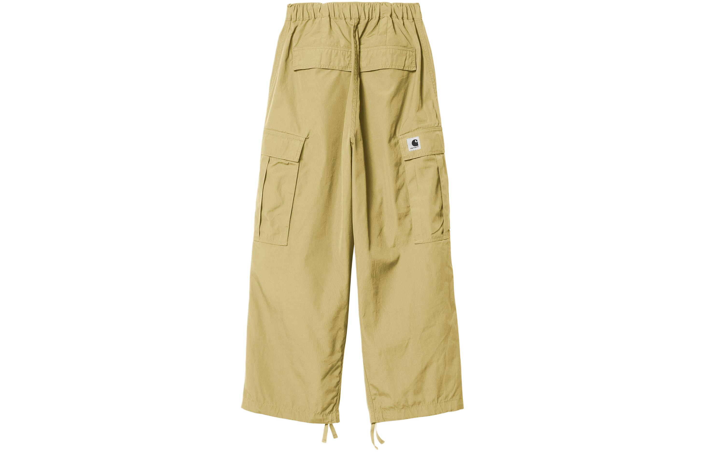Женские штаны Carhartt Jet Cargo Pant хлопковые (желтые)