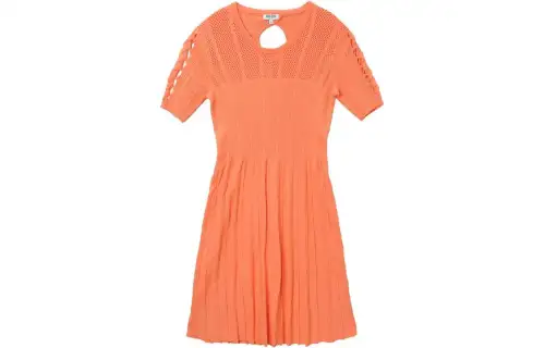 KENZO Short Sleeved Dress Women's Orange
