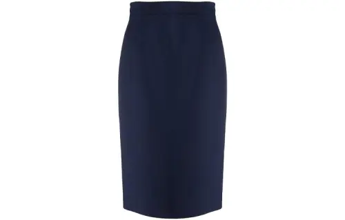 Prada straight midi skirt