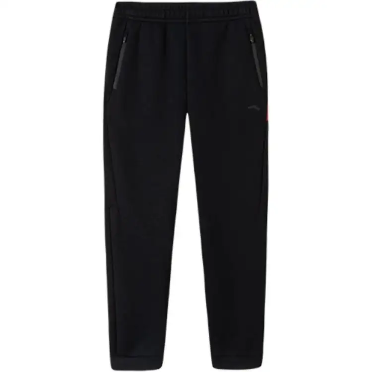 Anta Variety Training Collection Knitted Sweatpants Women's Basic Black