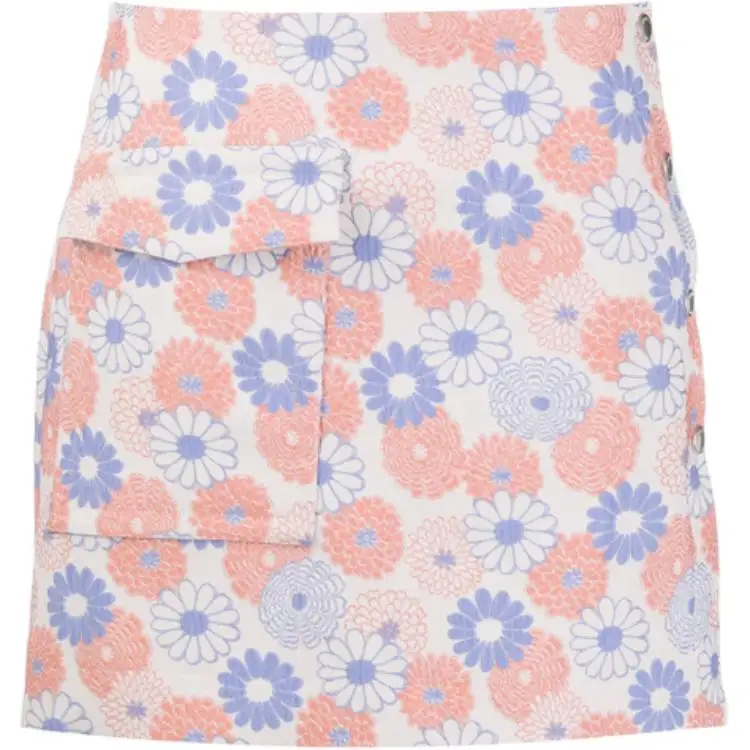 KENZO Casual Short Skirts Women's Pink Moderate Short A Line Skirt