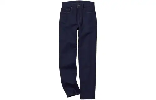 UNIQLO Jeans Women's Navy Blue Moderate Straight Fit Pants