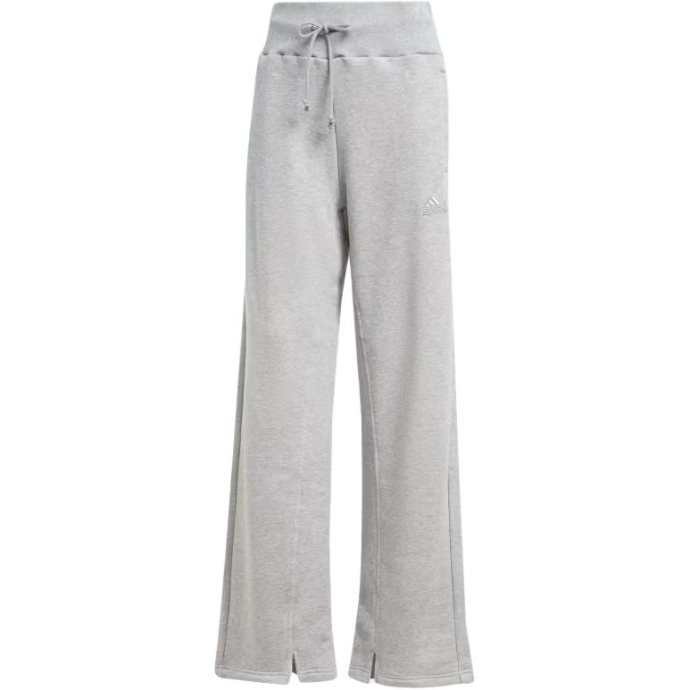 Adidas Lounge Knitted Sweatpants Women's Medium Gray