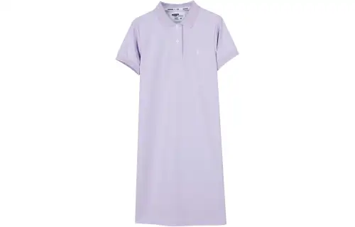 Skechers Short Sleeved Dress Women's Orchid Purple